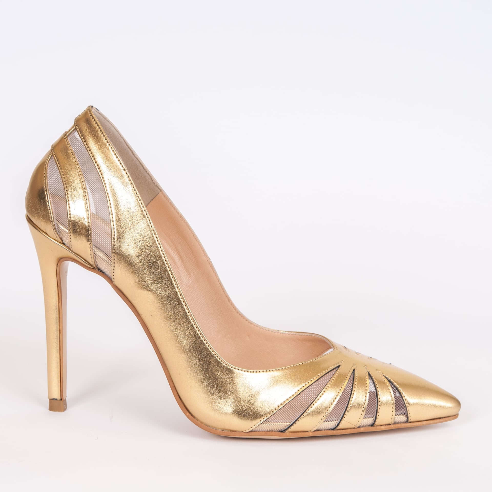 Дамски обувки THE SPY GOLD с ток 105 мм.
