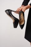 Дамски обувки BELLA черен мат 130мм.
