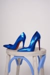 Дамски обувки INFERNO BLUE с ток 12 см.
