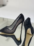 Дамски обувки Black Rain цвят черен  11 cм.