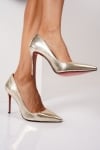 Дамски обувки SO CLASSIC GOLD 100мм.
