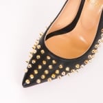 Дамски обувки GOLD SPIKES черен мат 120мм.