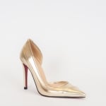 Дамски обувки PARIS NIGHT GOLD с ток 105мм
