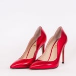 Дамски обувки LOVE NEON цвят червен 105 мм.