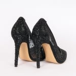 Дамски обувки Black Rain цвят черен  11 cм.