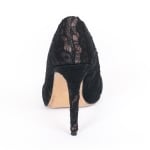 Дамски обувки BLACK LACE  10 см.