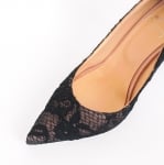Дамски обувки BLACK LACE  10 см.
